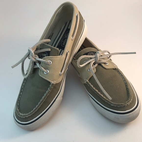 Sperry Topsider Canvas Boat Shoe - Picture 2 of 11